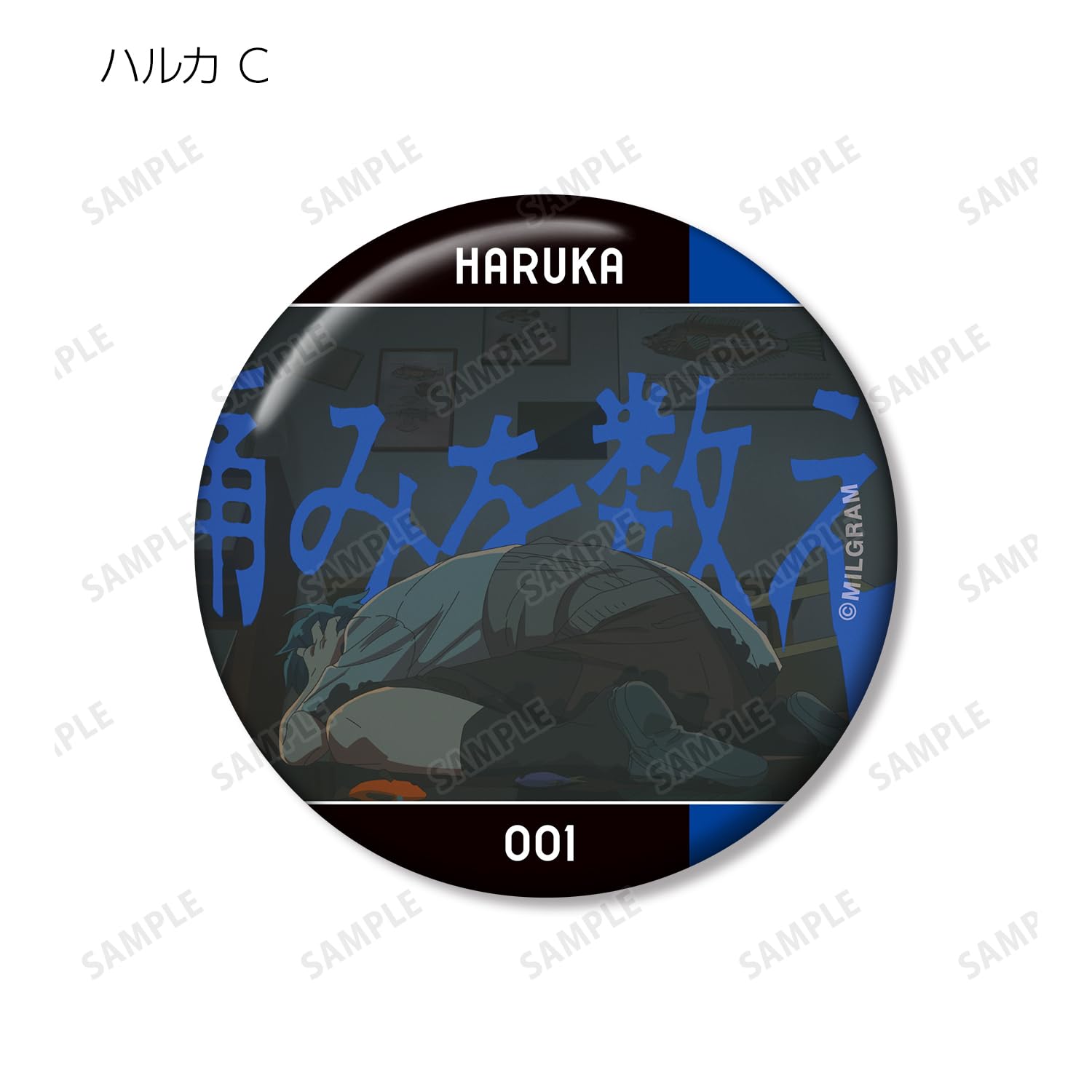 Amazon.co.jp: MILGRAM ミルグラム トレーディング MV 缶バッジ ハルカ